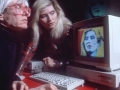 Andy Warhol and Debbie Harry